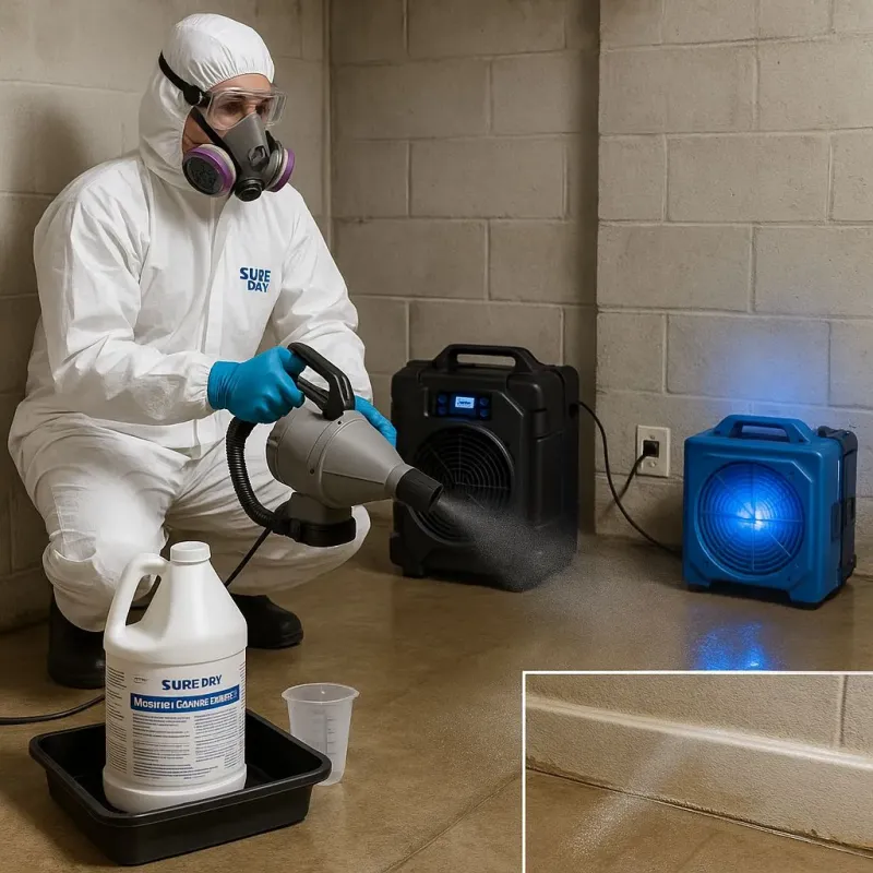 Sanitization and Odor Removal process in Westmont, IL