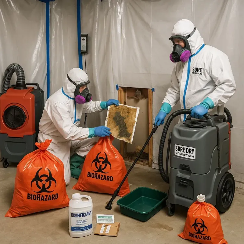 Contaminated Water Handling Protocols process in Westmont, IL