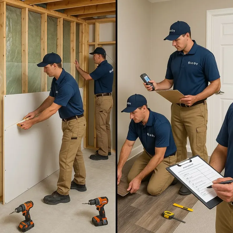 Repairs and Reconstruction process in Westmont, IL